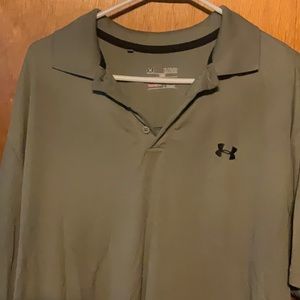 Xl grey under amour polo men’s